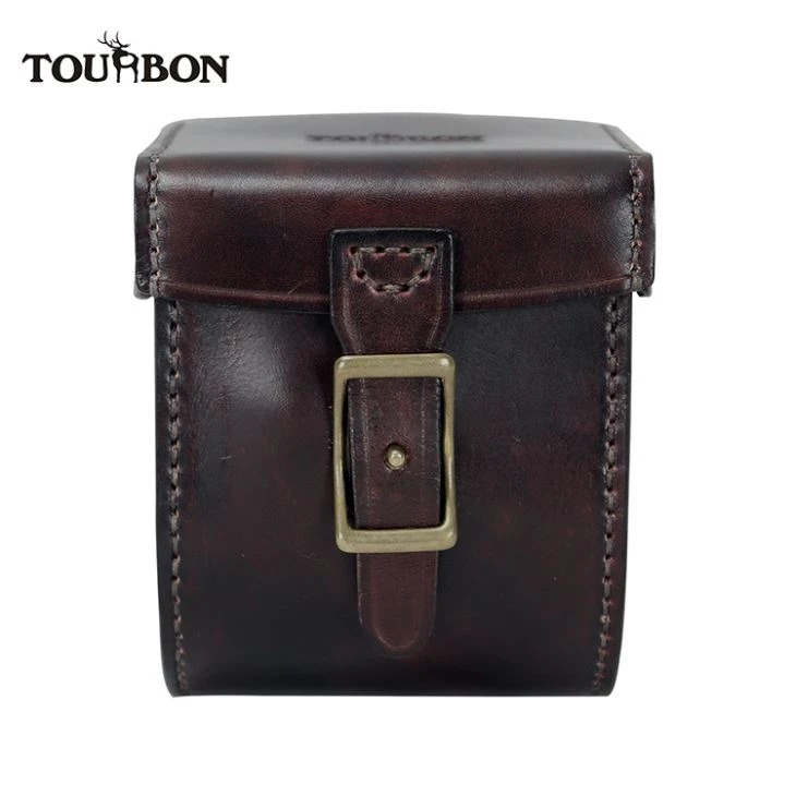 Cásanna Ró Iascaireachta Cuilbheartaíochta Tourbon Leather Case Case