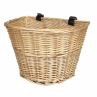 Vintage Removable Wicker Bicycle Basket