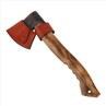 hatchet with leather sheath