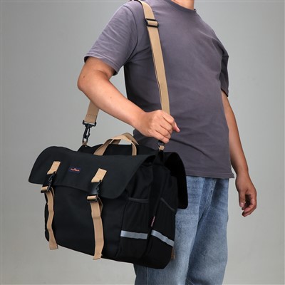 Nylon Double Pannier Shoulder Bags Bicycle manufacturers